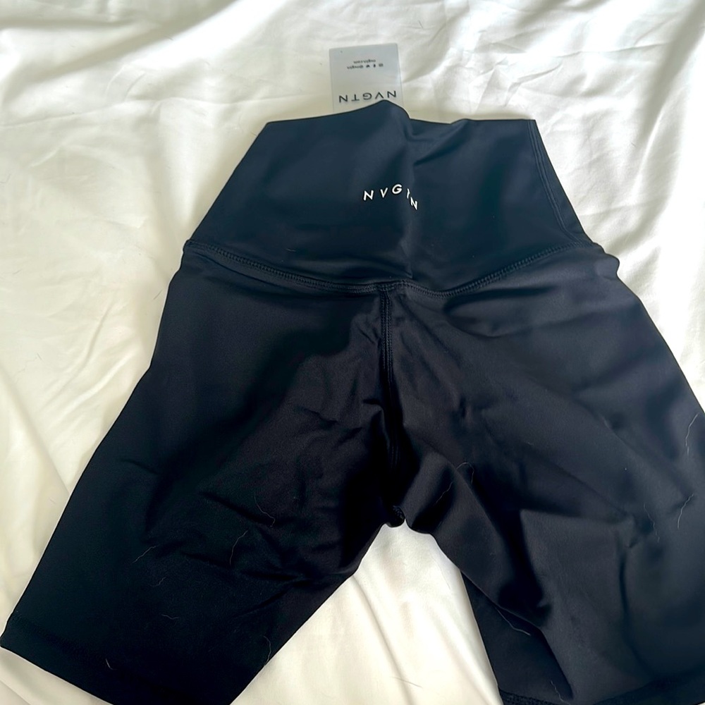 NVGTN XS Black Signature 2.0 Shorts (NWT)